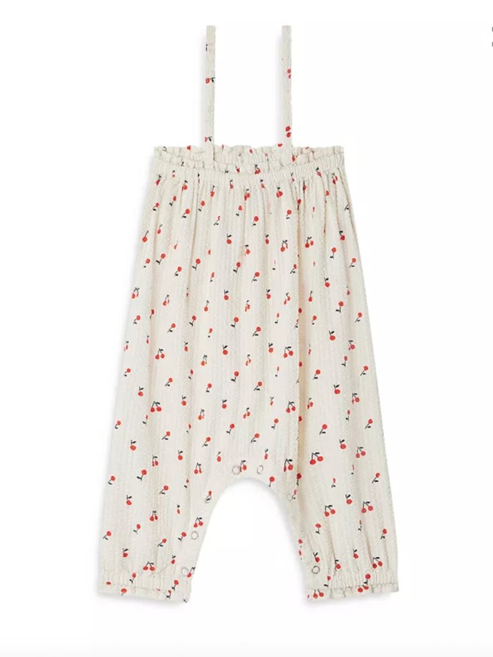 Bonpoint Sorbet Cherry Romper, 12m